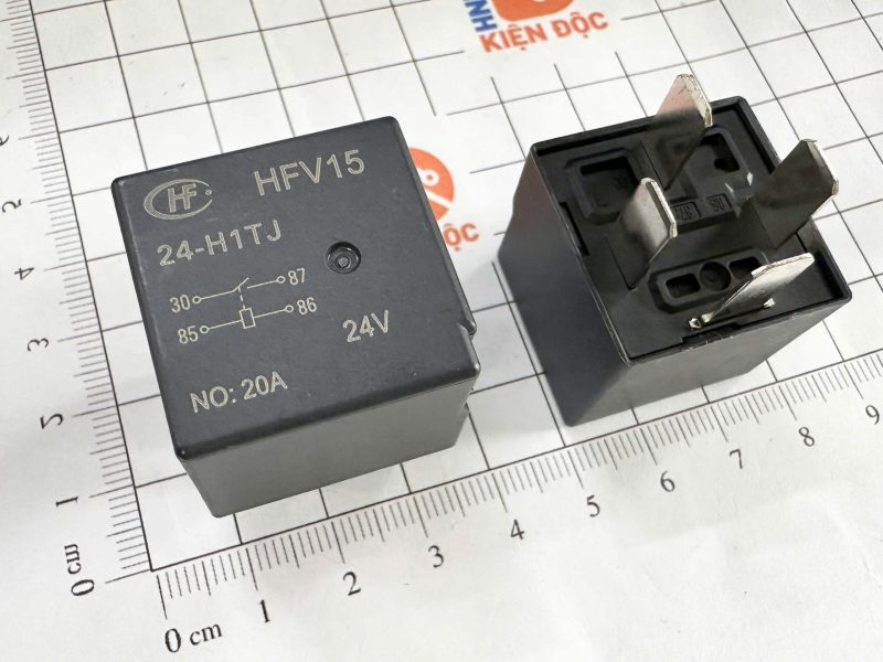 HFV15-24-H1TJ Relay ô tô 24V 40A 4 chân - Ảnh 2