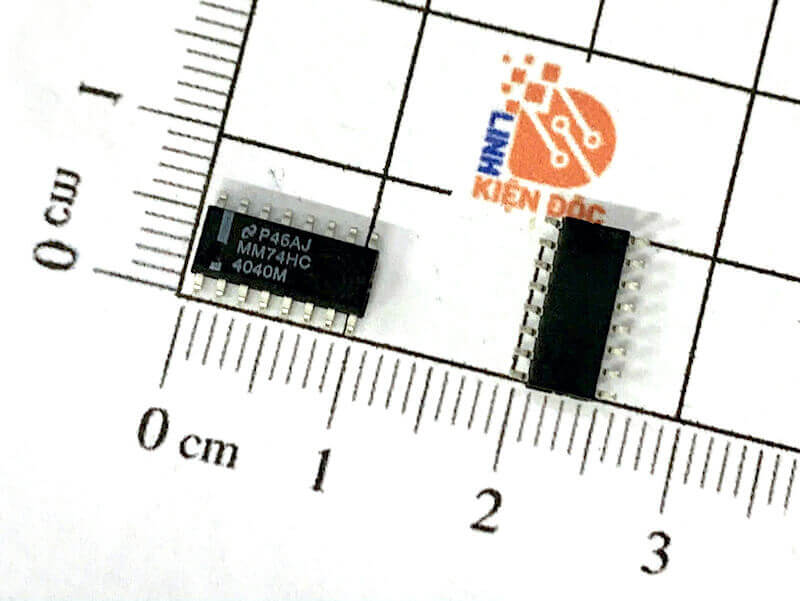 Alternative view of MM74HC4040M IC số SOP-16