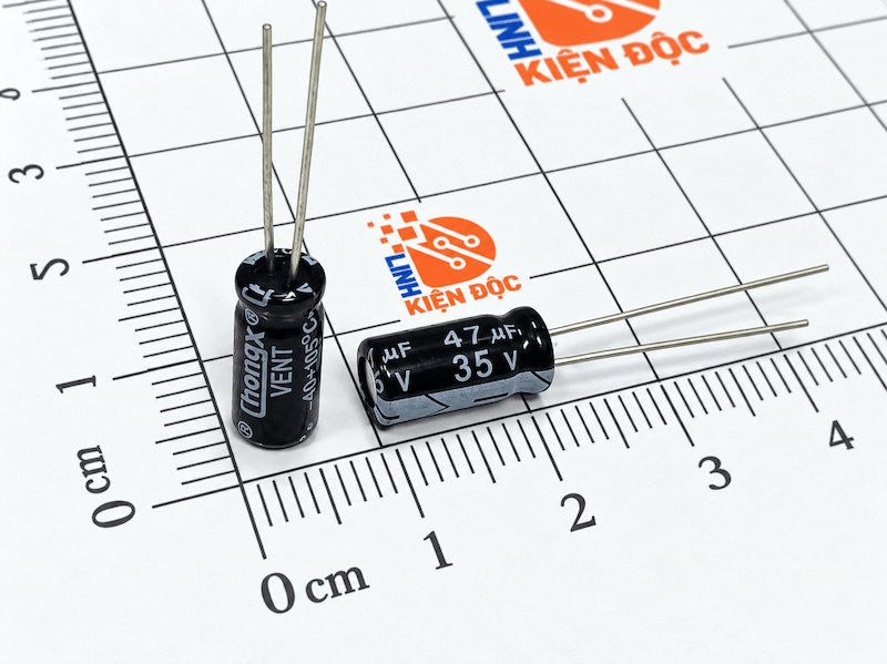 Alternative view of Tụ hoá 35V 47UF CHONGX 5X11mm