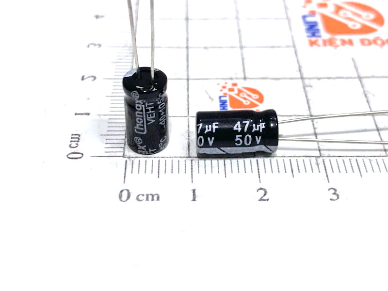 Alternative view of Tụ hoá 50V 47UF CHONGX 6X11mm