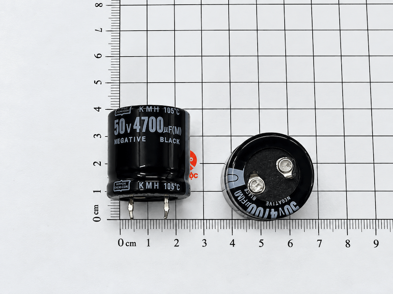 Tụ hóa 50V 4700UF 25x25mm
