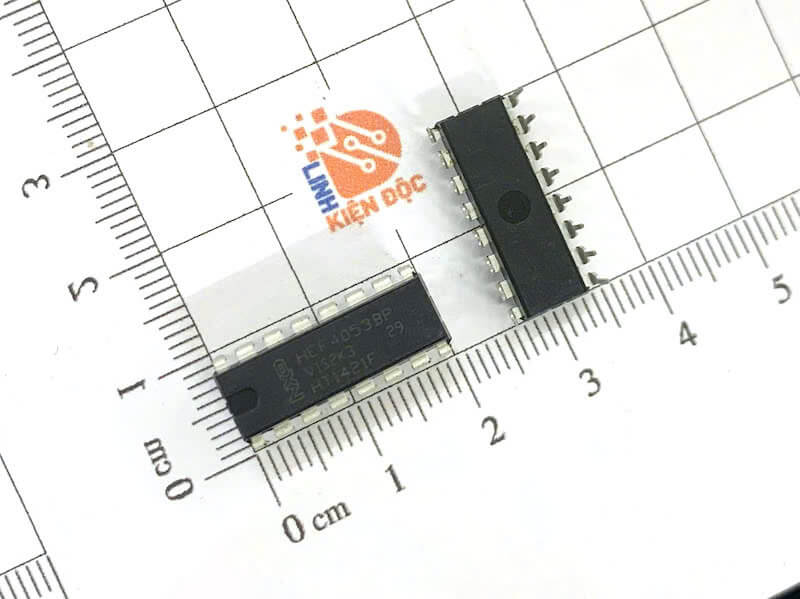 HEF4053BP HEF4053BE HEF4053 IC Số Dip-16 - Ảnh 2
