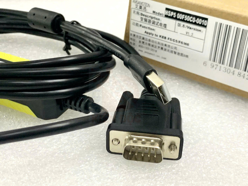 Cáp lập trình KEB F5 C5 F6 H6 HSP5 00F50C0-0010 USB DB9 - Ảnh 3