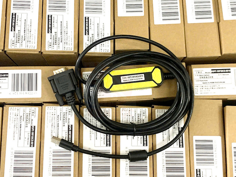Alternative view of Cáp lập trình KEB F5 C5 F6 H6 HSP5 00F50C0-0010 USB DB9