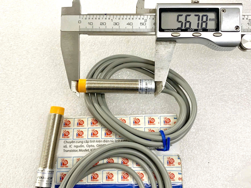Cảm biến tiệm cận LJ12A3-4-Z/AY 3 dây 4mm NPN thường đóng 6-36VDC - Ảnh 3
