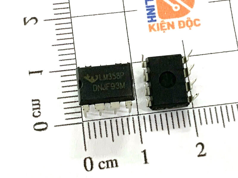 Alternative view of LM358N IC khuếch đại thuật toán DIP-8