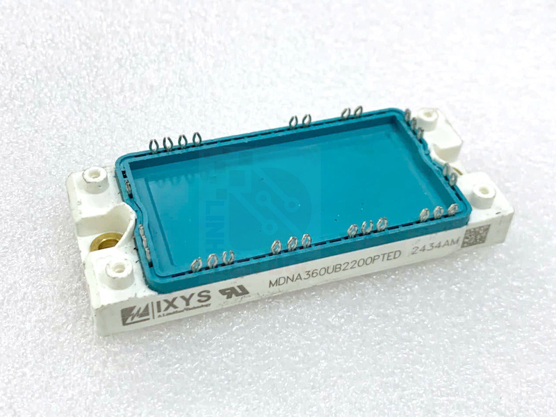 Alternative view of MDNA360UB2200PTED Module chỉnh lưu 2200V 360A, cầu diode 3 pha + Brake Unit + NTC mới